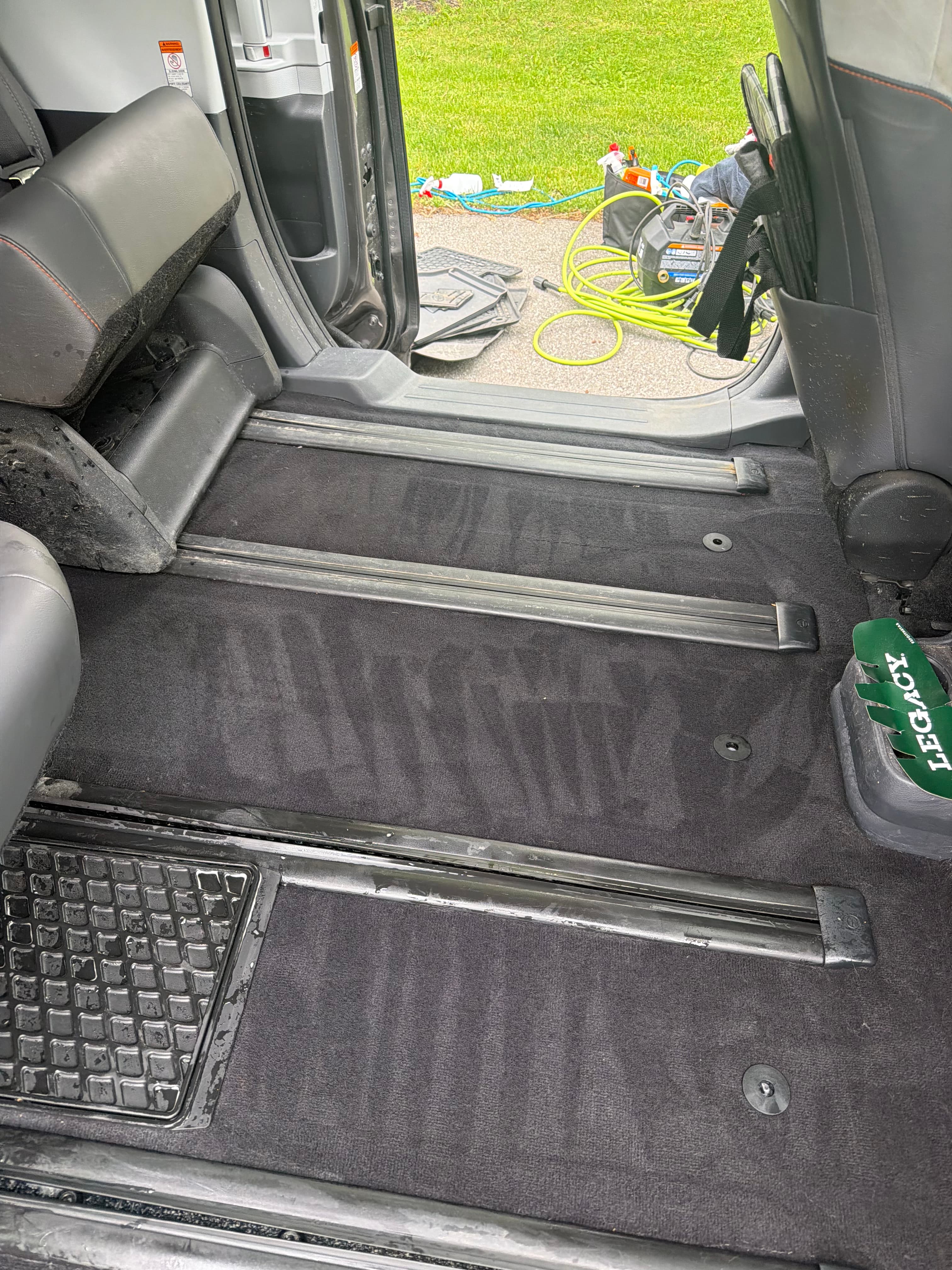 Subaru Legacy carpet detailing
